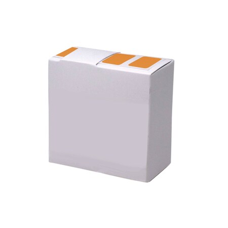 Globe Scientific Label Rolls, Cryo, 38x19mm, for General Use, Orange, 1000PK LCR-38X19N